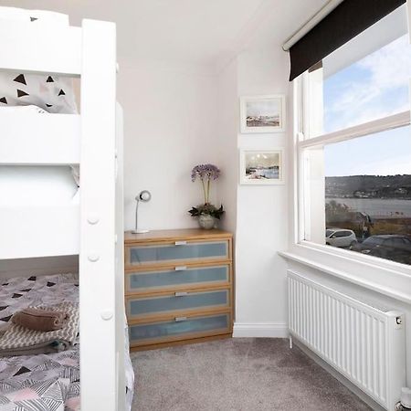 Beach Front Flat Shaldon With Parking Kültér fotó